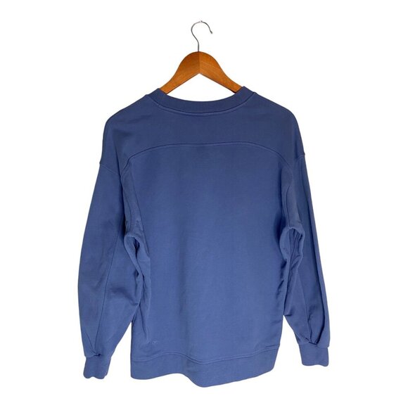 Lululemon Perfectly Oversized CrewWild Indigo-sz approx. Medium - Picture 3 of 8